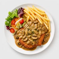 112. Jägerschnitzel
