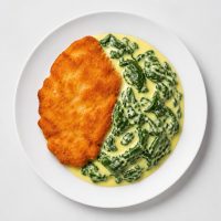 113. Schnitzel- Spinat