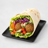 14. Falafel im Yufka mit Salat