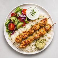 22. 2x Hähnchenbrust-Spieße