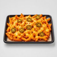 41. Chili-Käse-Fritten