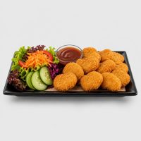 25. Chicken Nuggets Box mit Salat
