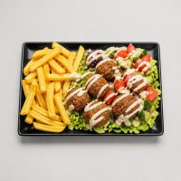 26. Falafel Box mit Pommes