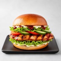 27. BBQ Chicken Schmiede Burger
