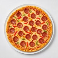 37. Pizza Sucuk (Knoblauchwurst)