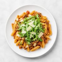 39. Penne mit Hackfleischsauce