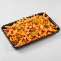 42. Erdnuss-Chili-Käse-Fritten