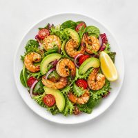 46. Garnelen Salat