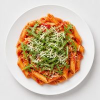60. Penne mit Tomatensauce