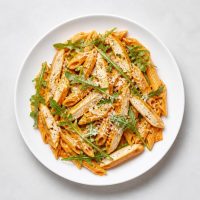 62. Penne mit Hähnchenburststreifen