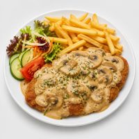 74. Champignon-Rahmschnitzel