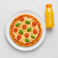 80. Mini- Pizza Margherita
