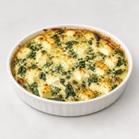 Auflauf Spinat & Hirtenkäse