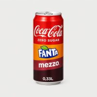 Coca Cola-Fanta-Mezzo 0,33l