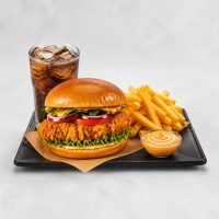 Crispy chicken Menü