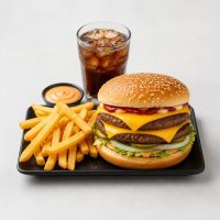 Doppelter Klassiker mit Käse Menü