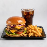 Double Power Burger Menü