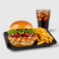  Grilled Chicken Protein Burger Menü