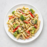 Pasta Verdure Panna