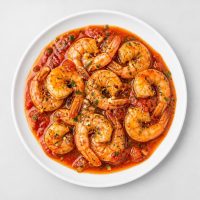 Pesce  - Gamberoni all´aglio