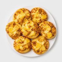 Pizzabrötchen Curry Chicken